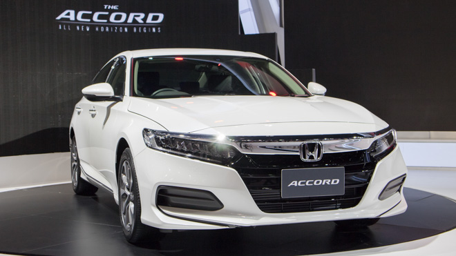 Honda Accord 2019 sắp ra mắt tại Việt Nam với giá bán dự kiến từ 1tỷ100tr