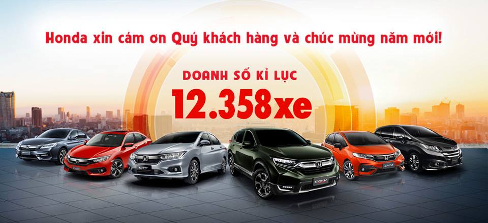 Ấn tượng 5 năm liên tiếp Honda Việt Nam tạo nên mốc kỷ lục về doanh số bán theo năm